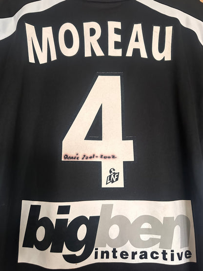 Maillot FC Metz Third 2001-2002 Moreau porté préparé dédicacé vintage - photo 9