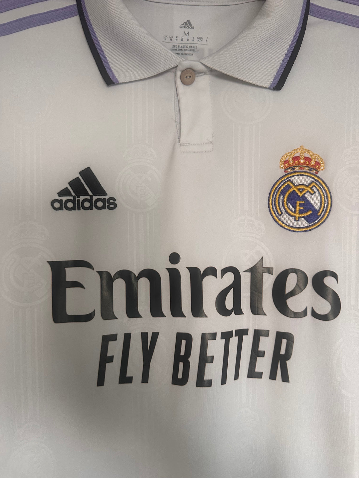 Maillot Real Madrid Domicile 2022-2023 Benzema Ballon d'or vintage - photo 3