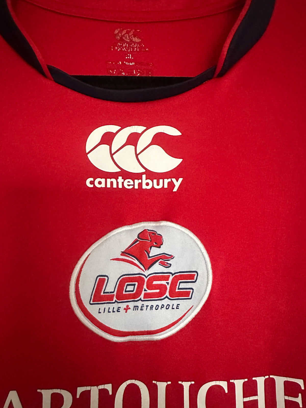 Maillot LOSC Domicile 2008-2009 Hazard vintage - photo 4 sur 8