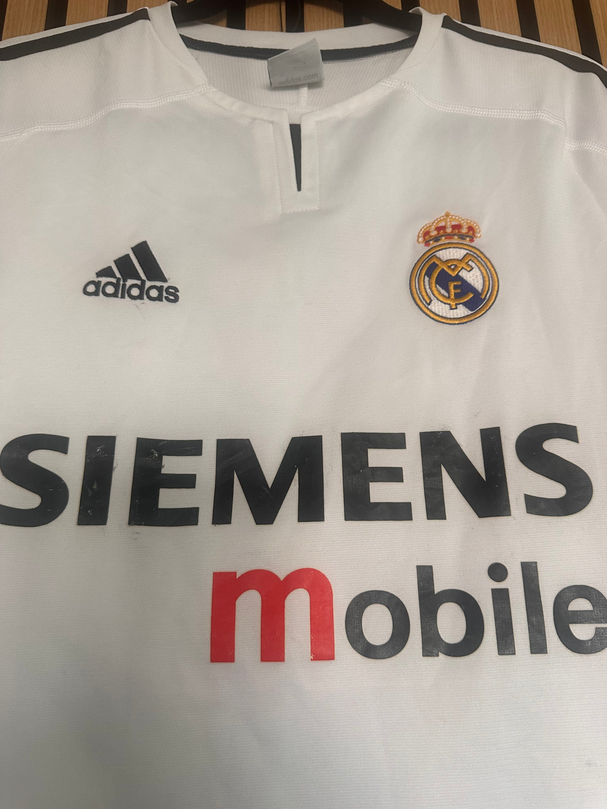 Maillot Real Madrid Domicile 2004-2005 Roberto Carlos vintage - photo 6