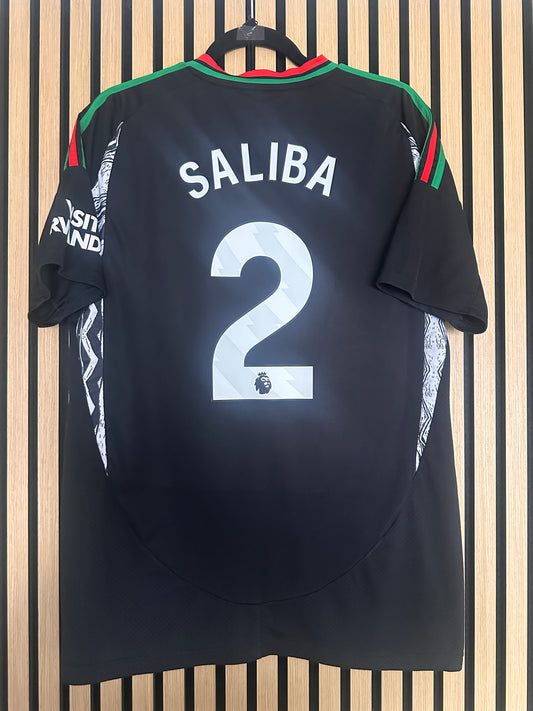 Maillot Arsenal Extérieur 2025-2026 Saliba vintage - photo 1