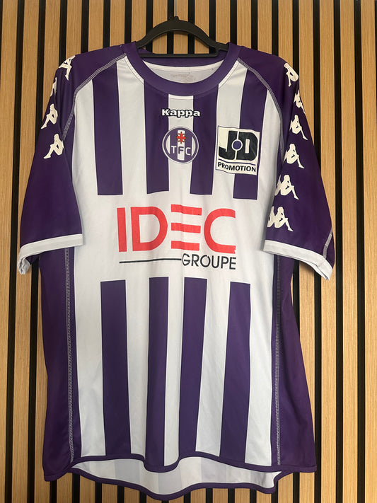 Maillot Toulouse FC Domicile 2011-2012 Aurier vintage - photo 2