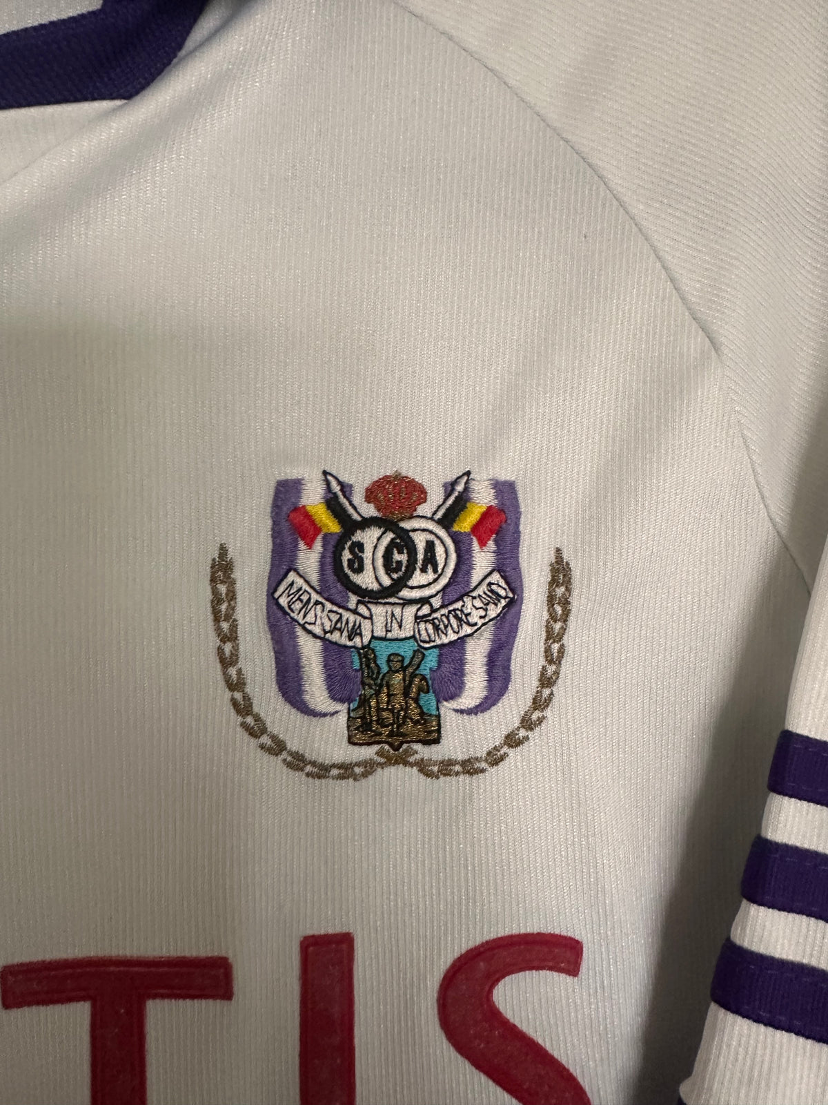 Maillot Anderlecht Extérieur 2001-2002 vintage - photo 3