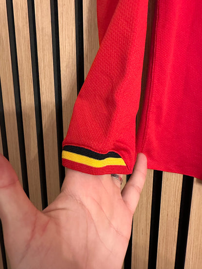 Maillot Belgique Domicile 2007 Hazard Porté Belgique Tunisie