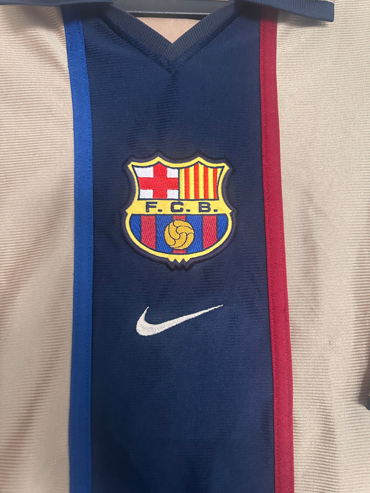 Maillot FC Barcelone Extérieur 2001-2002 vintage - photo 2