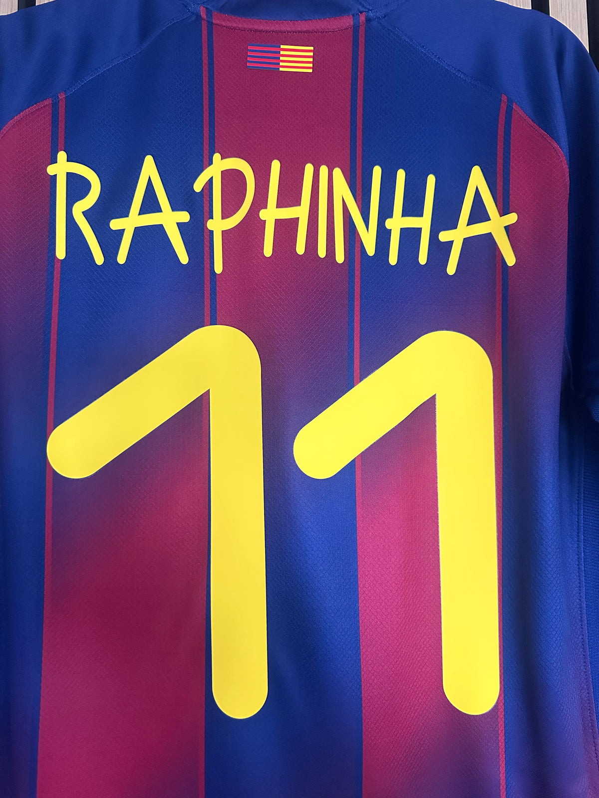 Maillot FC Barcelone Domicile 2025-2026 Raphinha vintage - photo 13 sur 14