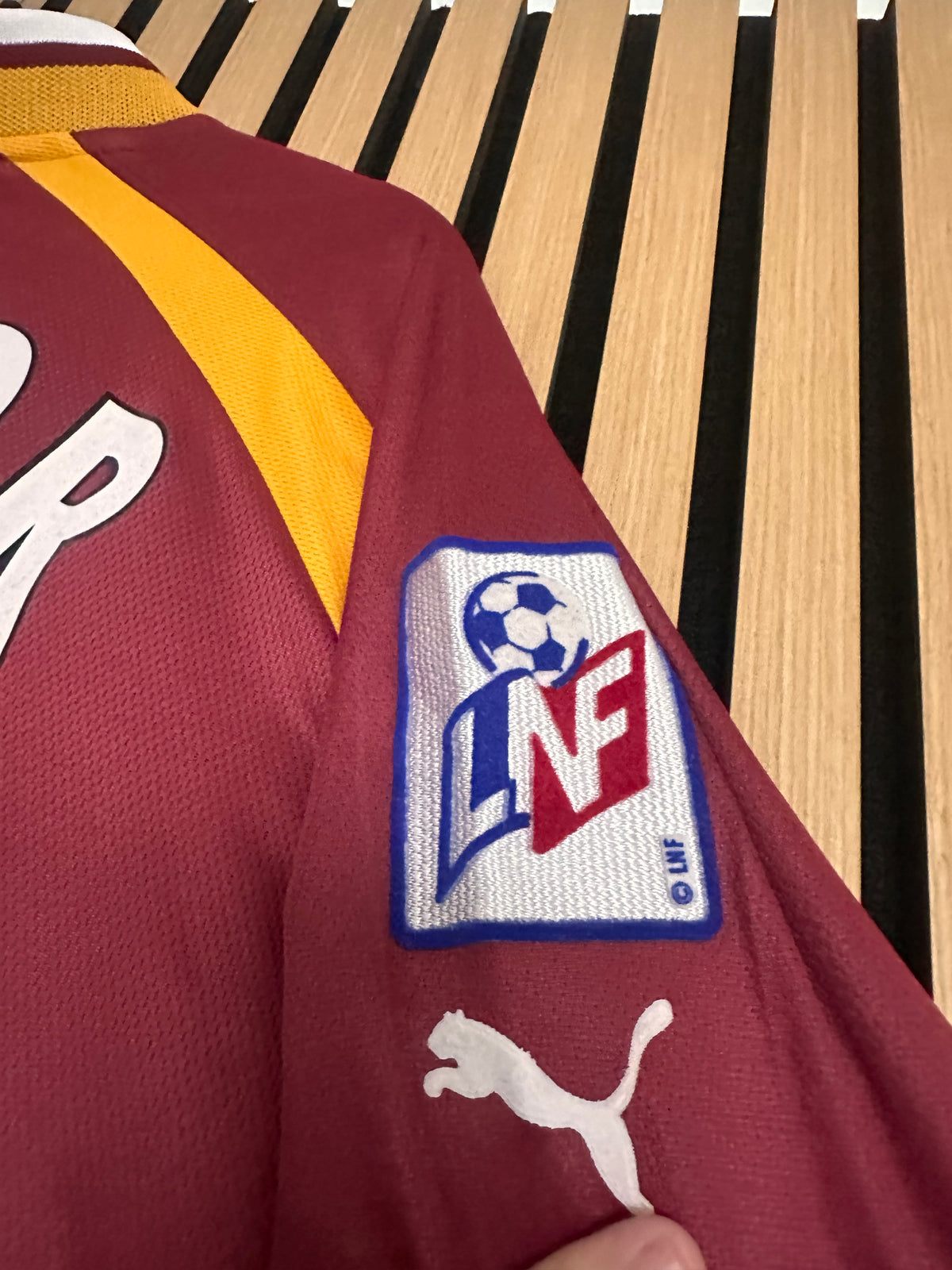Maillot FC Metz Domicile 2001-2002 Tressor Moreno porté préparé dédicacé vintage - photo 8