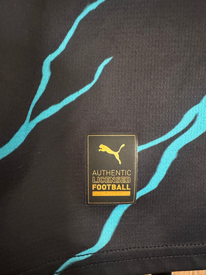 Maillot Manchester City Third 2023-2024 Haaland The Black Eye Patch vintage - photo 7
