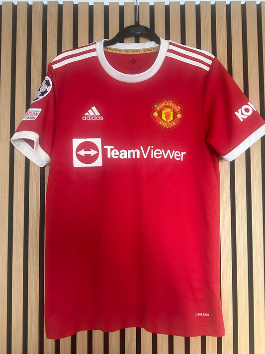 Maillot Manchester United Domicile 2021-2022 Ronaldo LDC vintage - photo 2