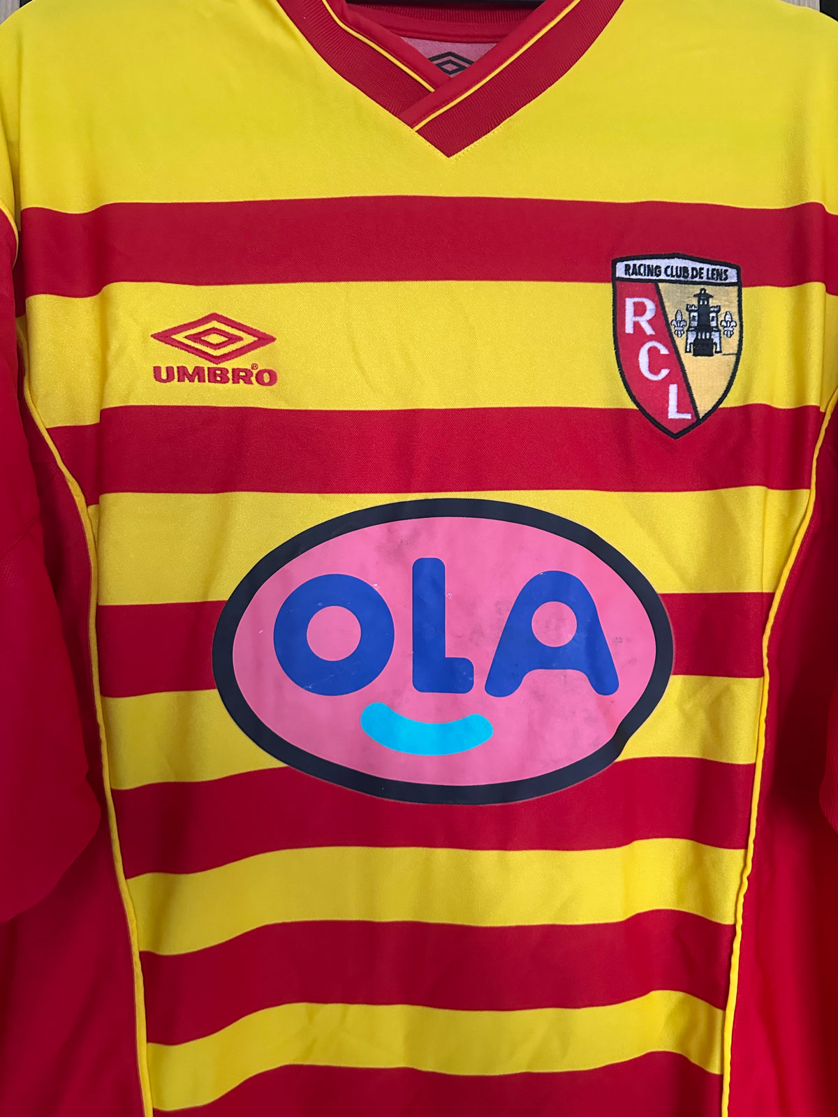 Maillot RC Lens Domicile 2000-2001 Sikora vintage - photo 3 sur 10