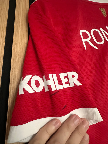 Maillot Manchester United Domicile 2021-2022 Ronaldo LDC vintage - photo 10