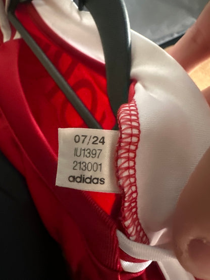 Maillot Manchester United Domicile 2024-2025 Yoro vintage - photo 11