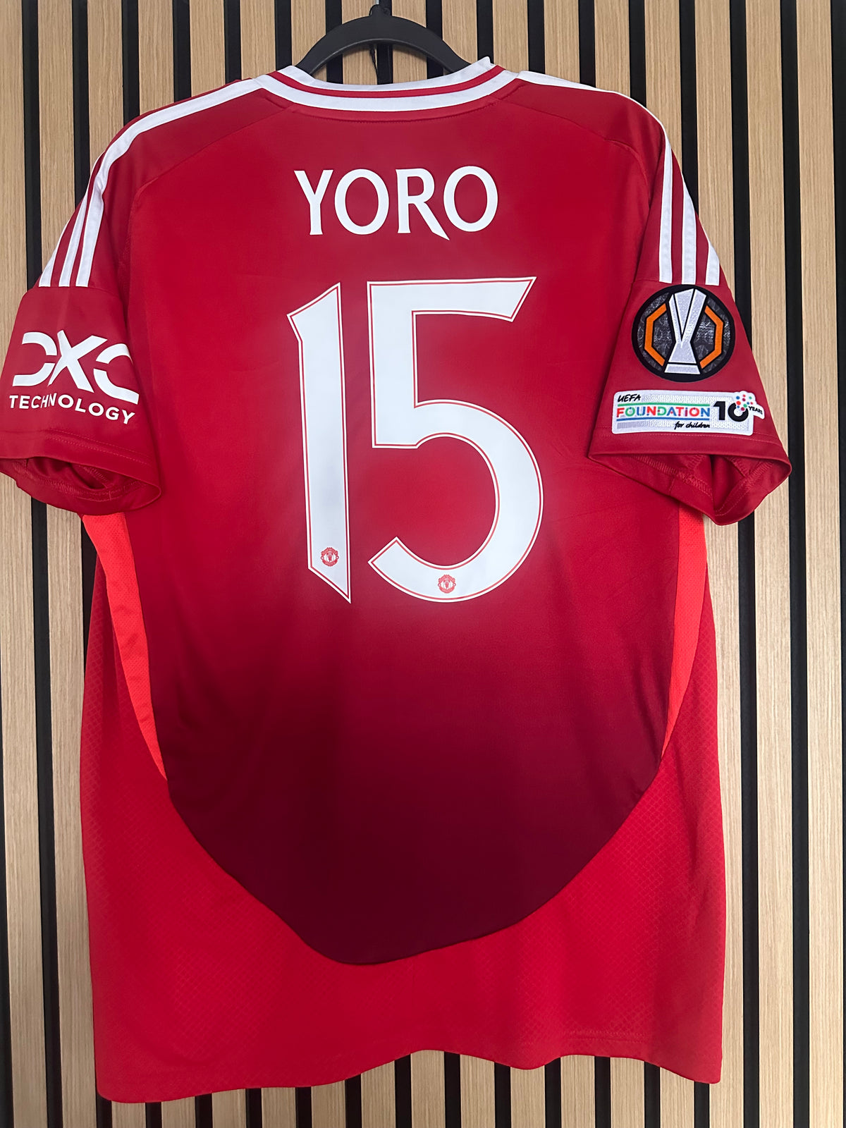 Maillot Manchester United Domicile 2024-2025 Yoro vintage - photo 1