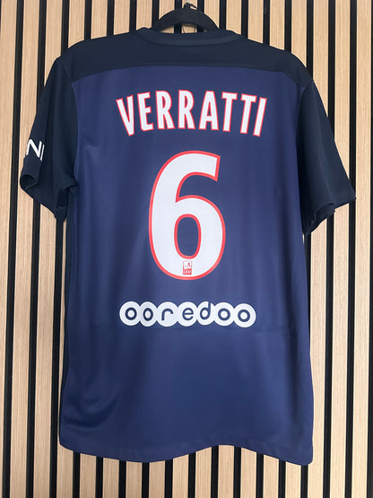 Maillot PSG Domicile 2015-2016 Verratti vintage - photo 1 sur 8