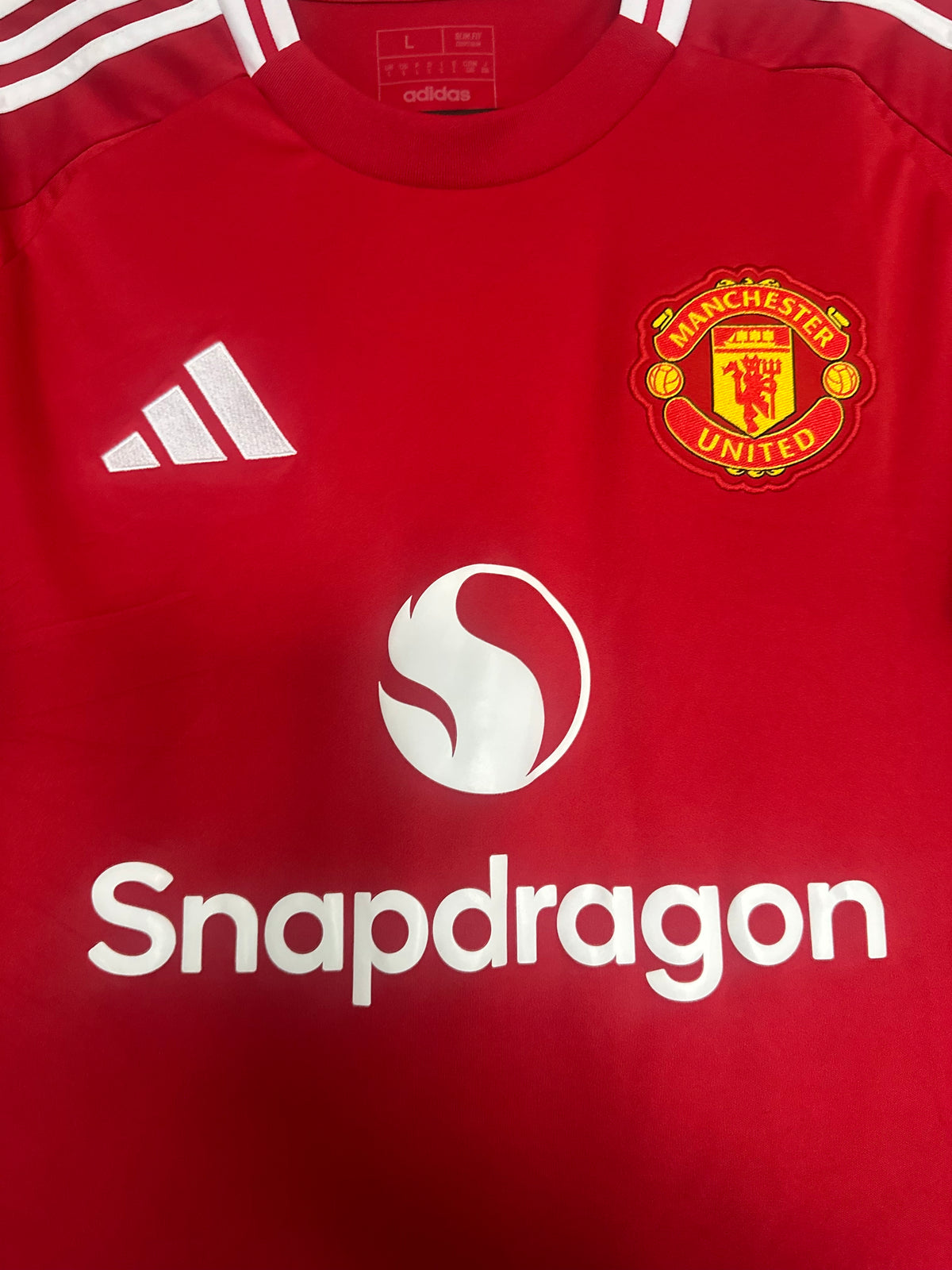 Maillot Manchester United Domicile 2024-2025 Yoro vintage - photo 6