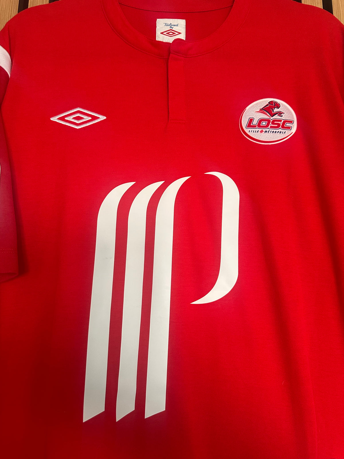 Maillot LOSC Domicile 2010-2011 Hazard vintage - photo 3
