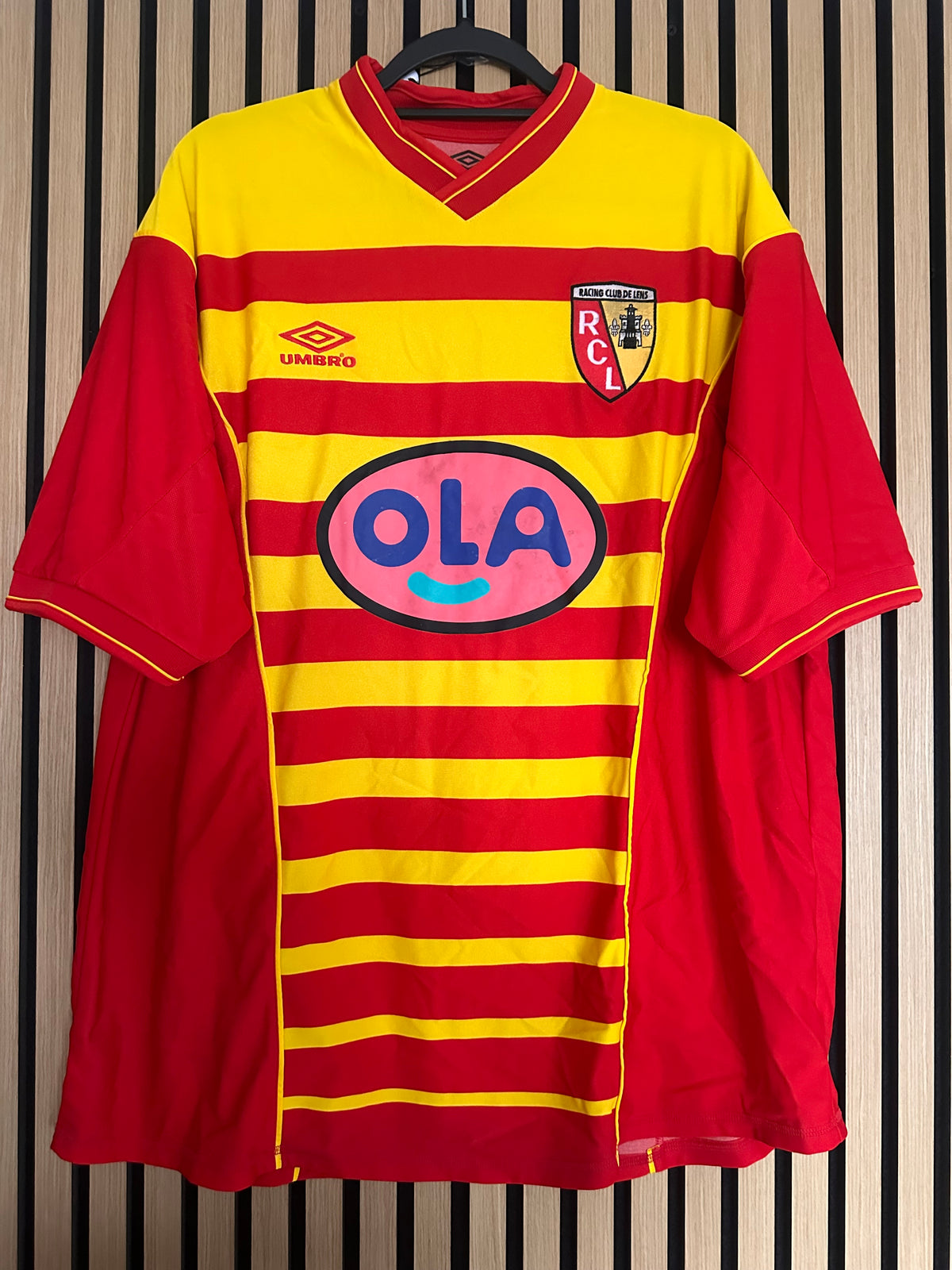 Maillot RC Lens Domicile 2000-2001 Sikora vintage - photo 2 sur 10