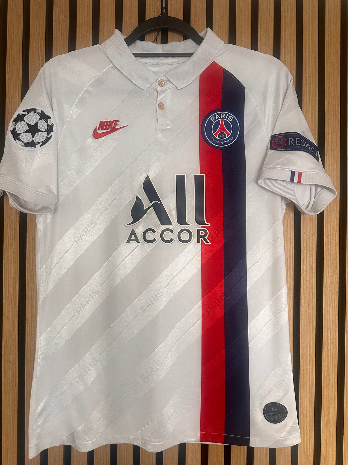 Maillot PSG Extérieur 2019-2020 Neymar JR LDC vintage - photo 2