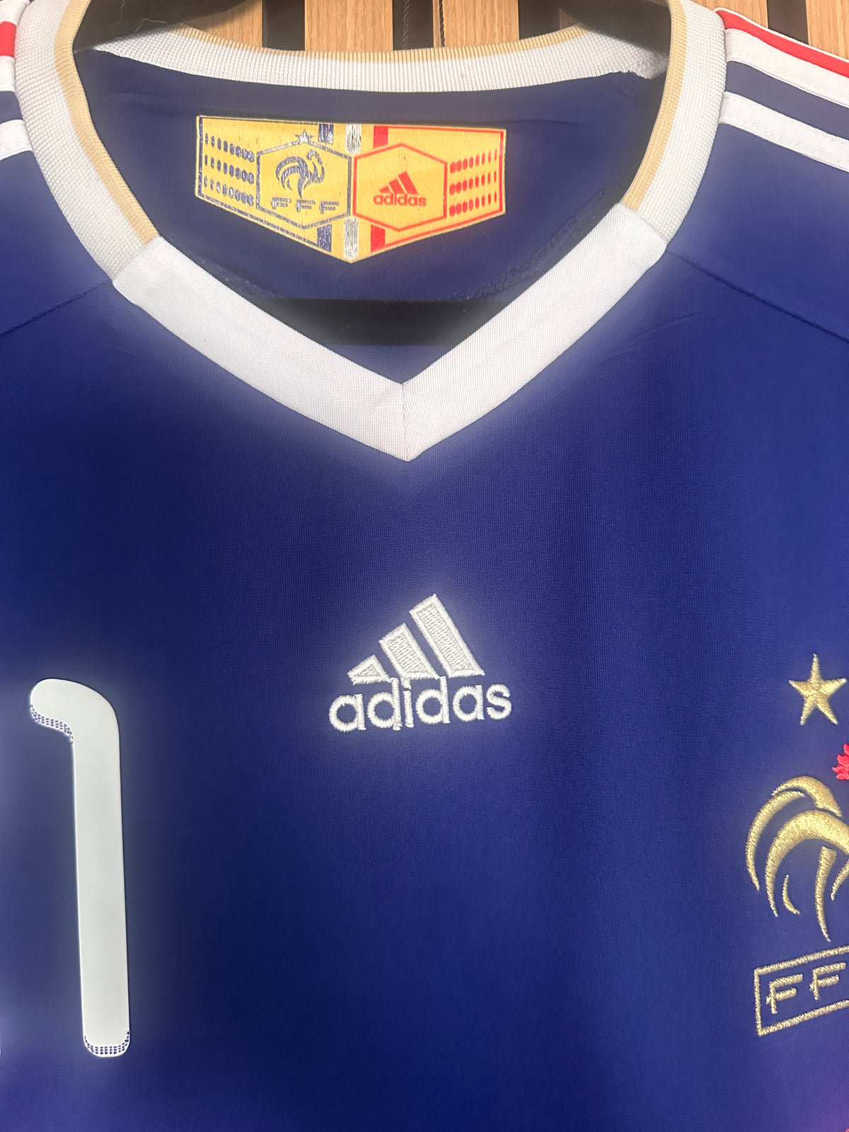 Maillot France Domicile 2010 Anelka vintage - photo 5