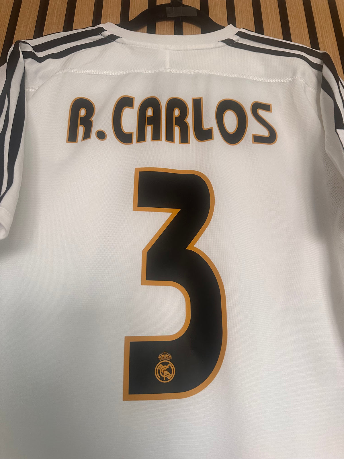 Maillot Real Madrid Domicile 2004-2005 Roberto Carlos vintage - photo 12