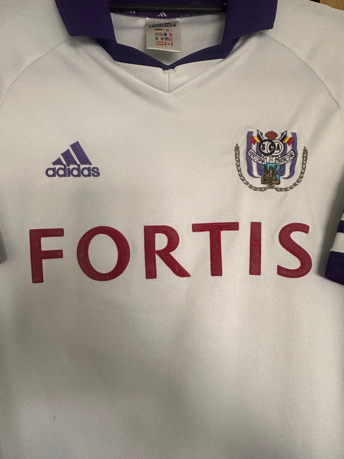 Maillot Anderlecht Extérieur 2001-2002 vintage - photo 5