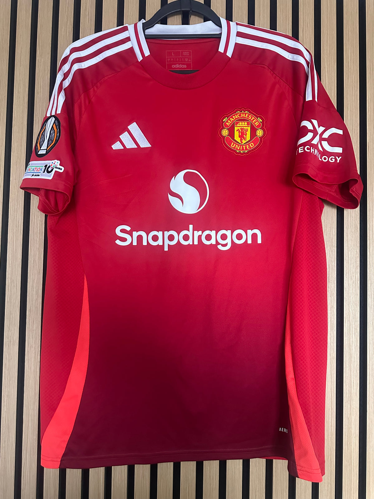 Maillot Manchester United Domicile 2024-2025 Yoro vintage - photo 2