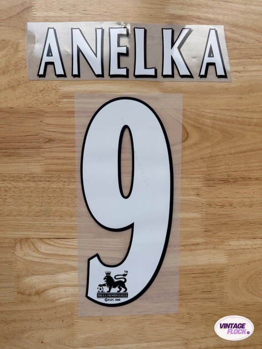 Flocage Anelka N°9 Arsenal 1997-1999 vintage