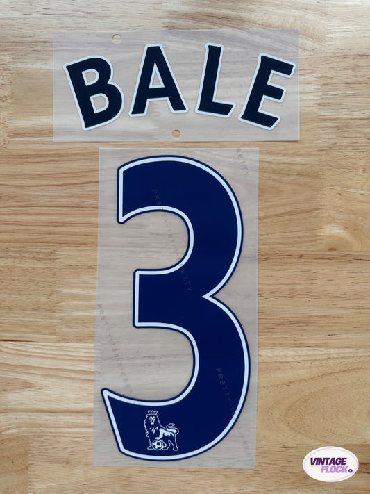 Flocage Bale N°3 Tottenham 2008-2012 vintage