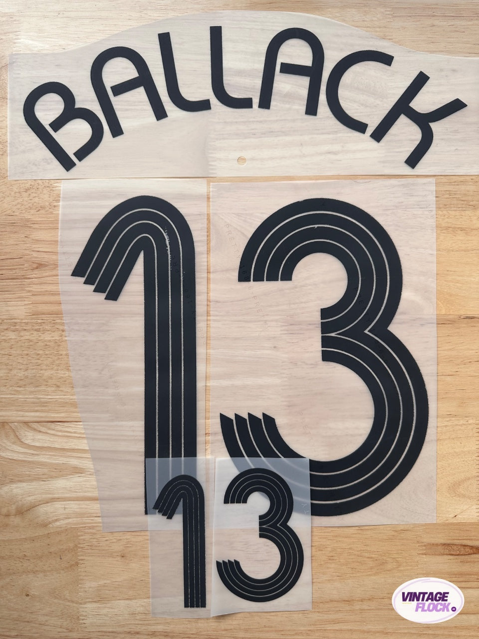 Flocage Ballack N°13 Allemagne 2006 Domicile vintage