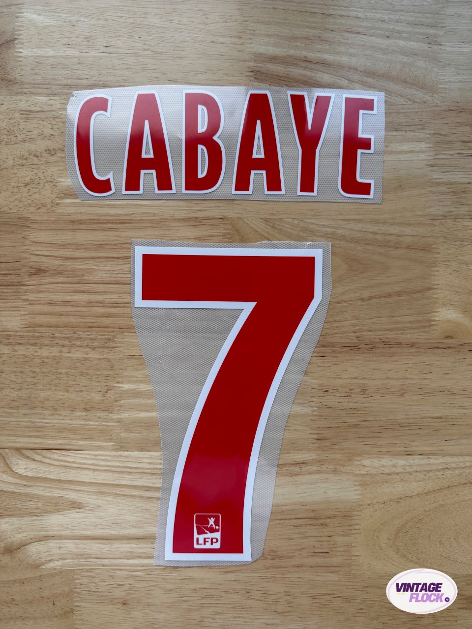 Flocage Cabaye N°7 LOSC 2009-2011 Exterieur vintage