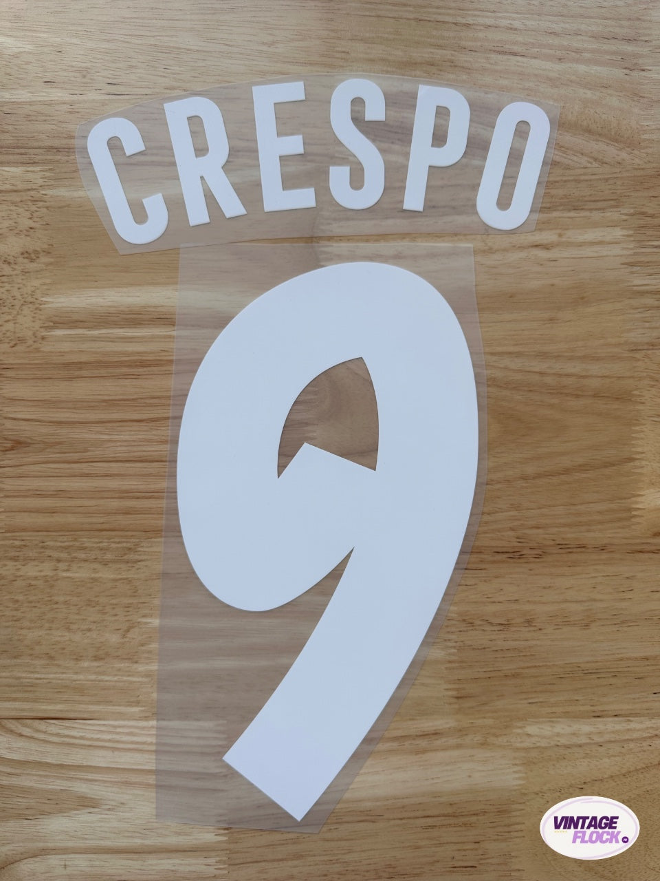 Flocage Crespo N°9 Parmes 1999-2000 Third vintage