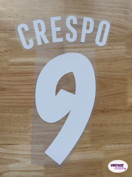 Flocage Crespo N°9 Parmes 1999-2000 Third vintage