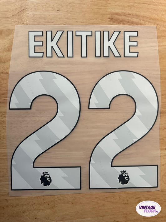 Flocage Ekitike N°22 Liverpool 2025-2026 vintage
