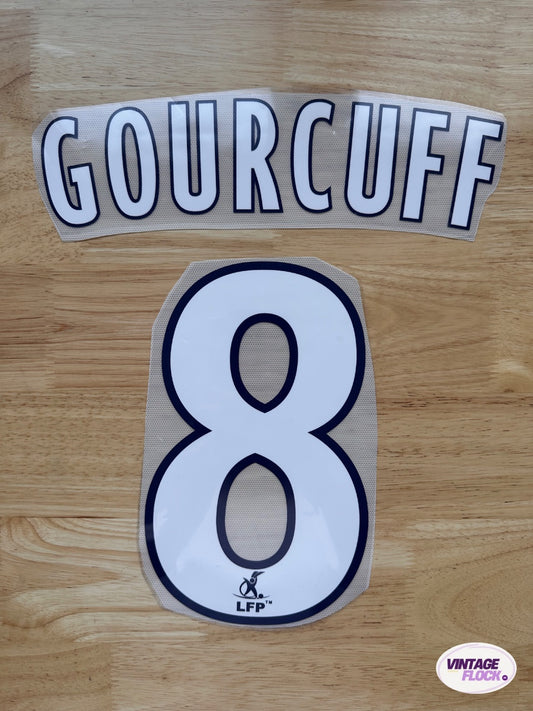 Flocage Gourcuff N°8 Bordeaux 2008-2009 Domicile vintage