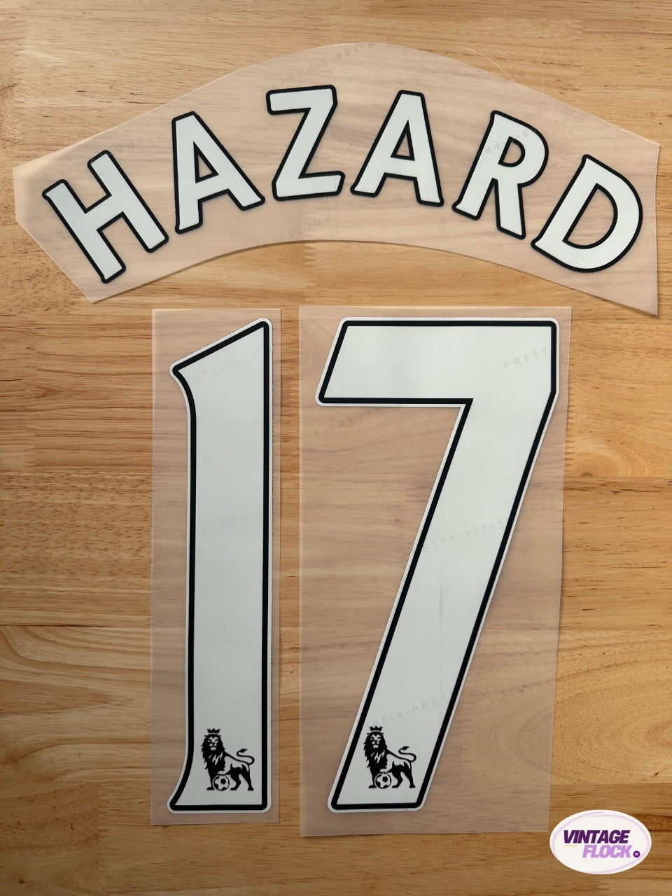 Flocage Hazard N°17 Chelsea 2012-2013 vintage