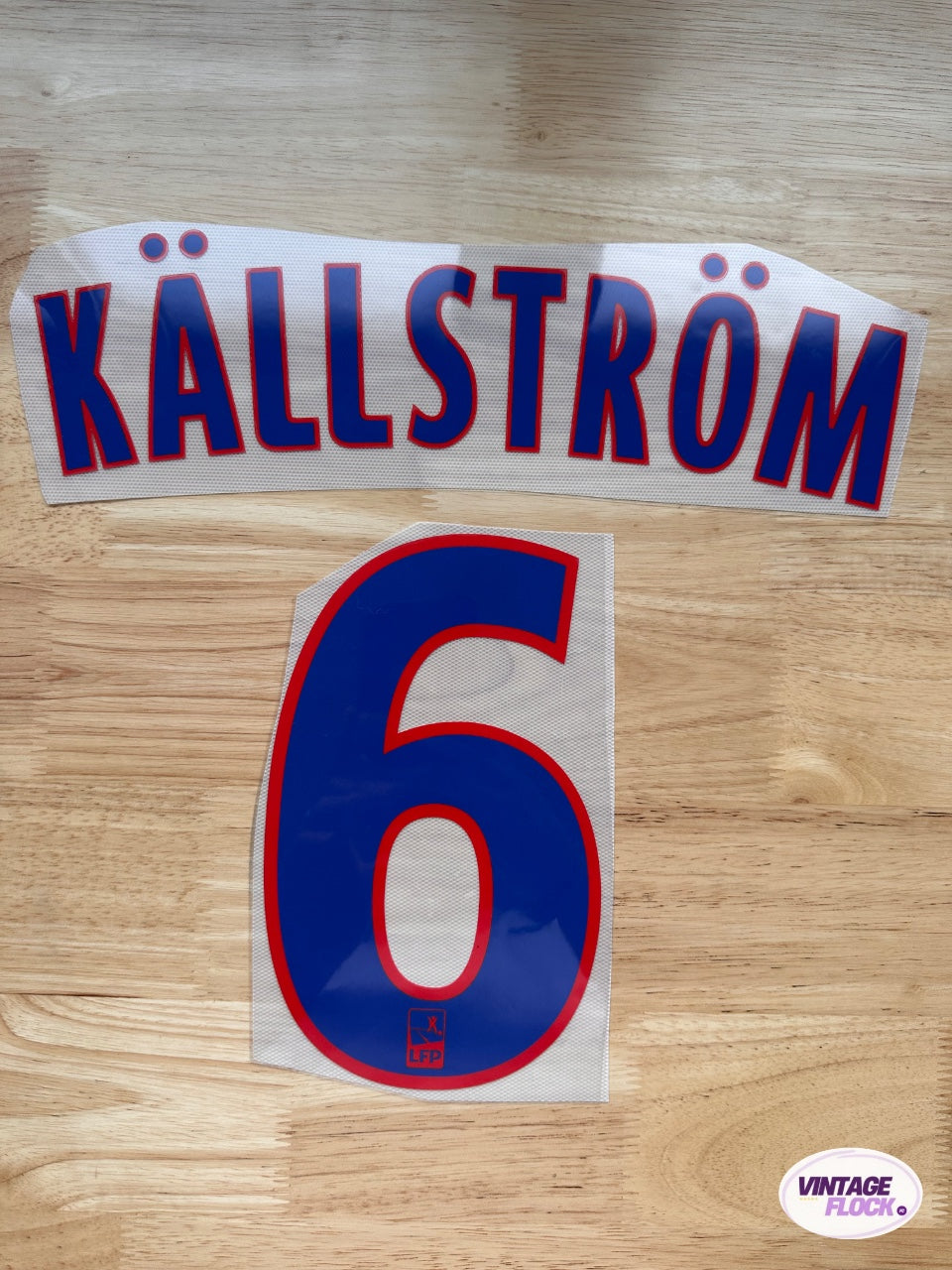 Flocage Källström N°6 Lyon 2009-2012 Domicile vintage