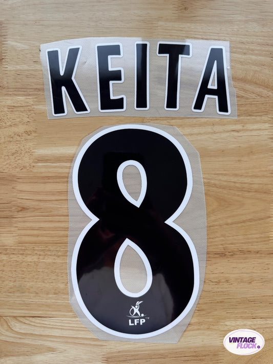 Flocage Keita N°8 RC Lens 2002-2007 Domicile vintage