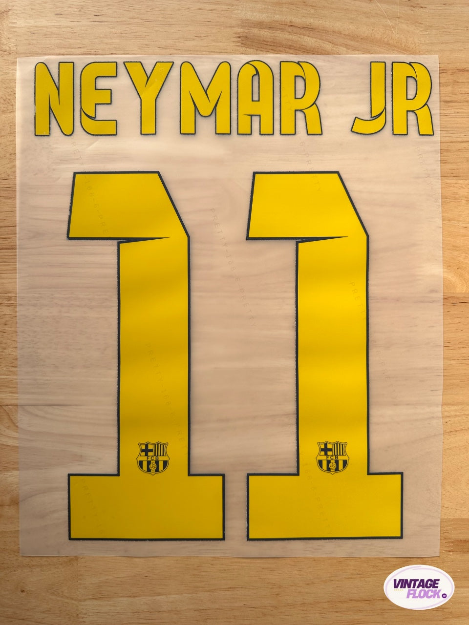 Flocage Neymar JR N°11 FC Barcelone 2013-2015 Domicile vintage