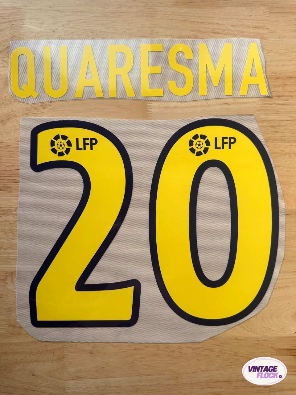 Flocage Quaresma N°20 FC Barcelone 2003-2004 Domicile vintage