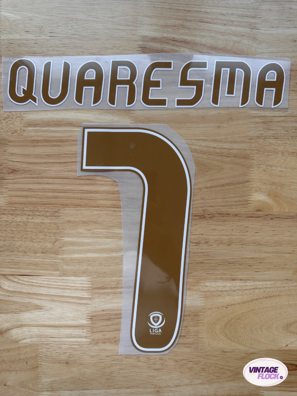Flocage Quaresma N°7 FC Porto 2013-2014 Domicile vintage