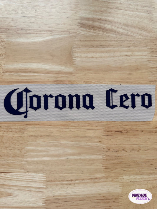 Flocage Sponsor Corona Cera Club América vintage