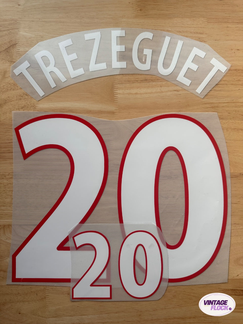 Flocage Trezeguet N°20 France 2000 Domicile vintage