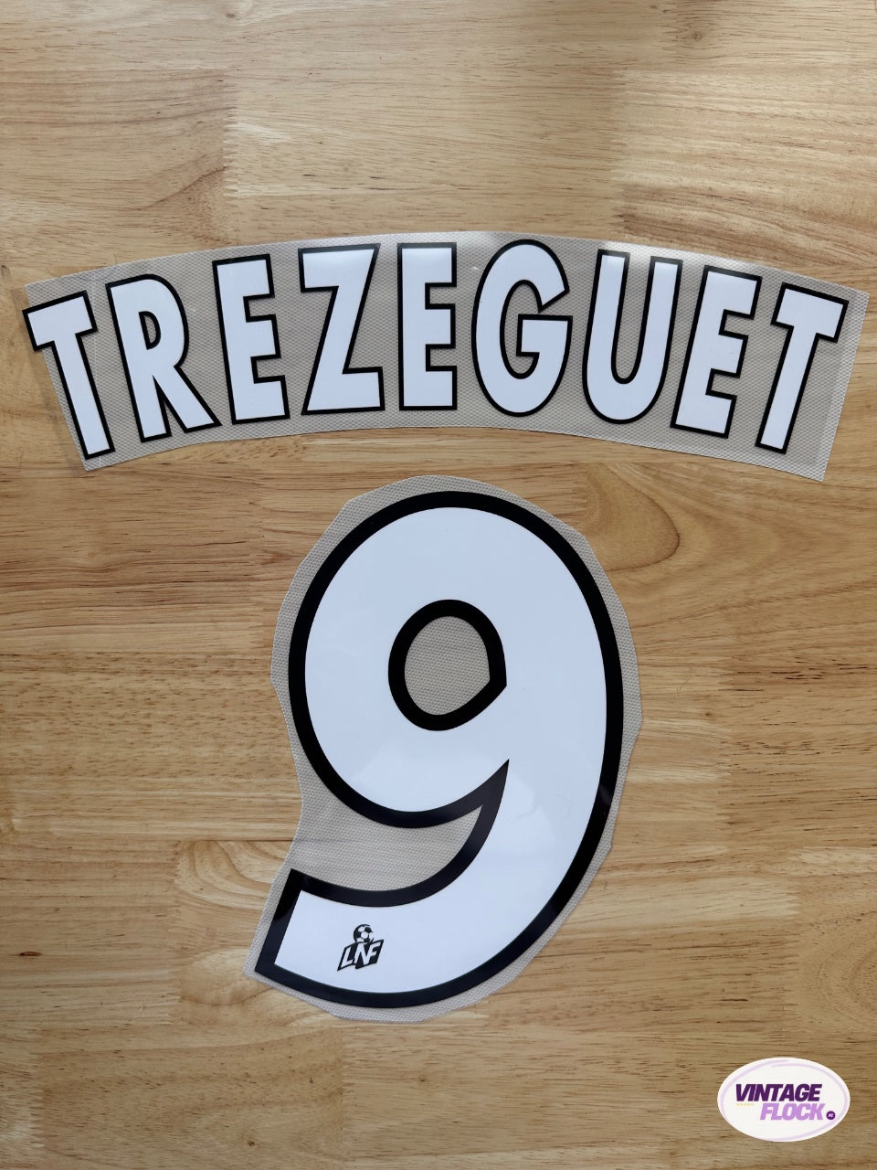 Flocage Trezeguet N°9 Monaco 1999-2000 vintage