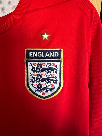 Maillot Angleterre Extérieur 2006-2008 Downing vintage - photo 4 sur 10