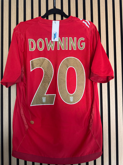 Maillot Angleterre Extérieur 2006-2008 Downing vintage - photo 6 sur 10