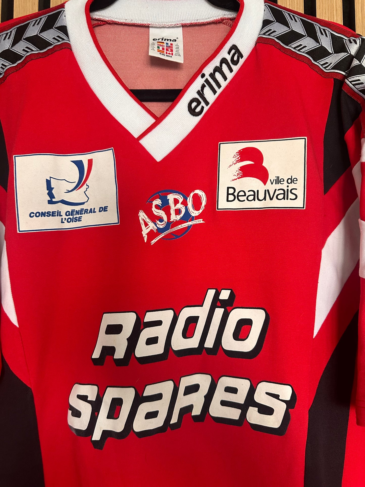 Maillot AS Beauvais Oise Domicile 2000 vintage - photo 3 sur 13
