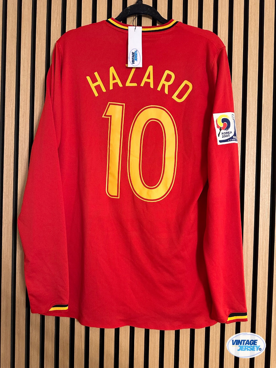 Maillot Belgique Domicile 2007 Hazard vintage - photo 1 sur 10