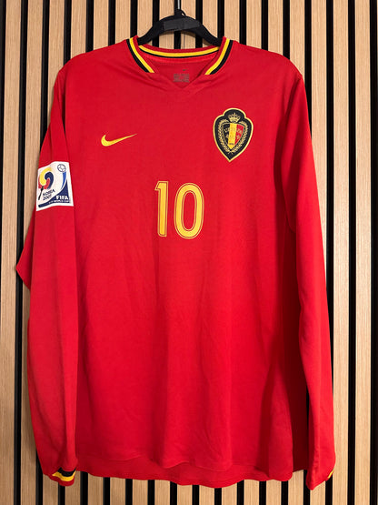 Maillot Belgique Domicile 2007 Hazard vintage - photo 2 sur 10