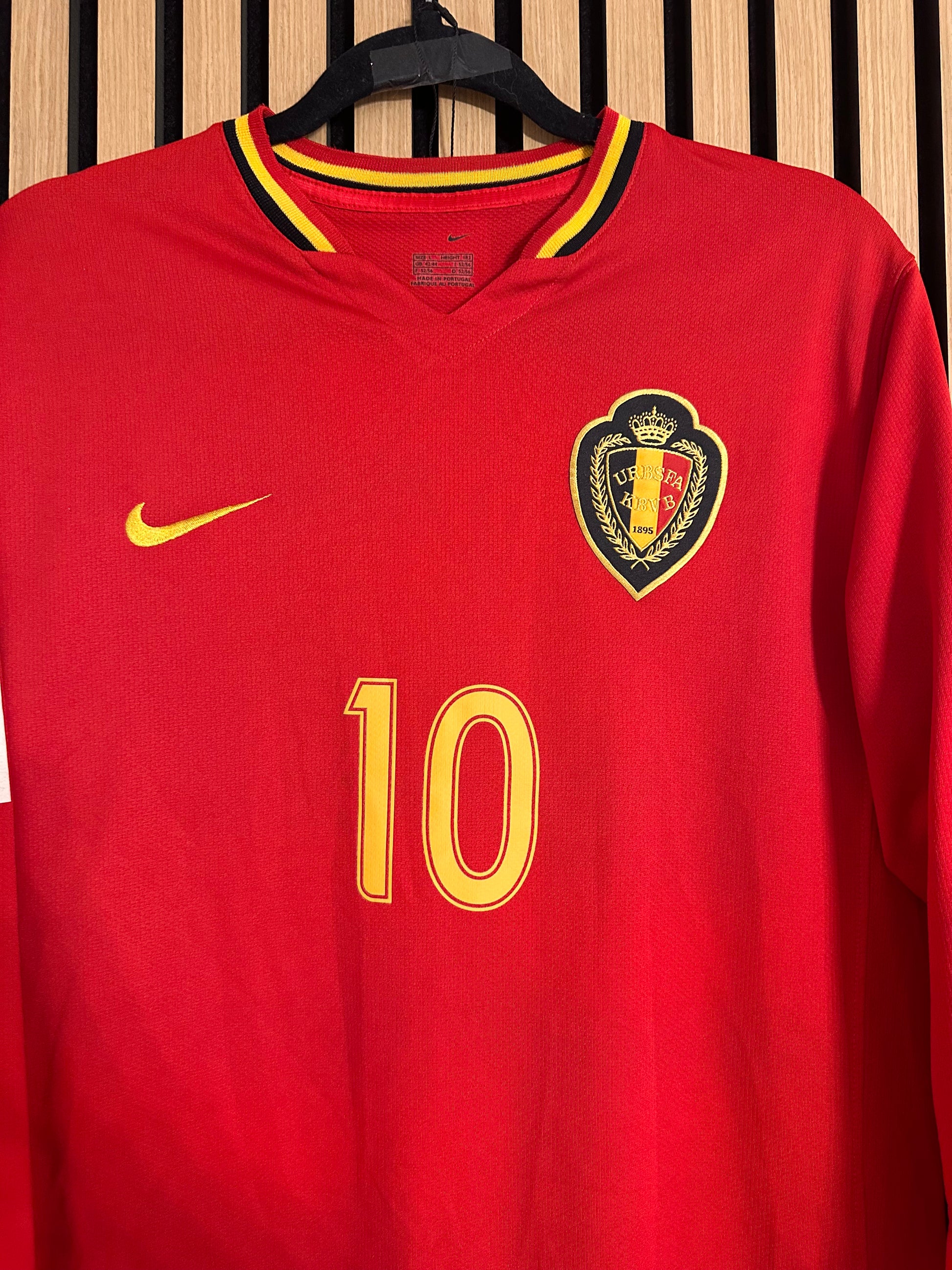 Maillot Belgique Domicile 2007 Hazard vintage - photo 3 sur 10