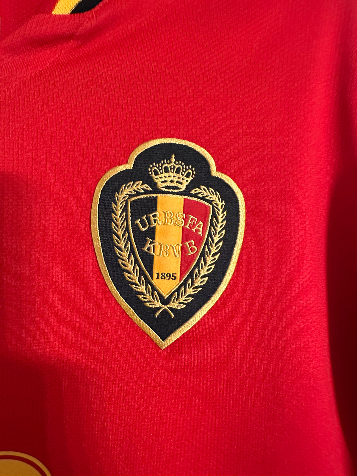 Maillot Belgique Domicile 2007 Hazard vintage - photo 4 sur 10